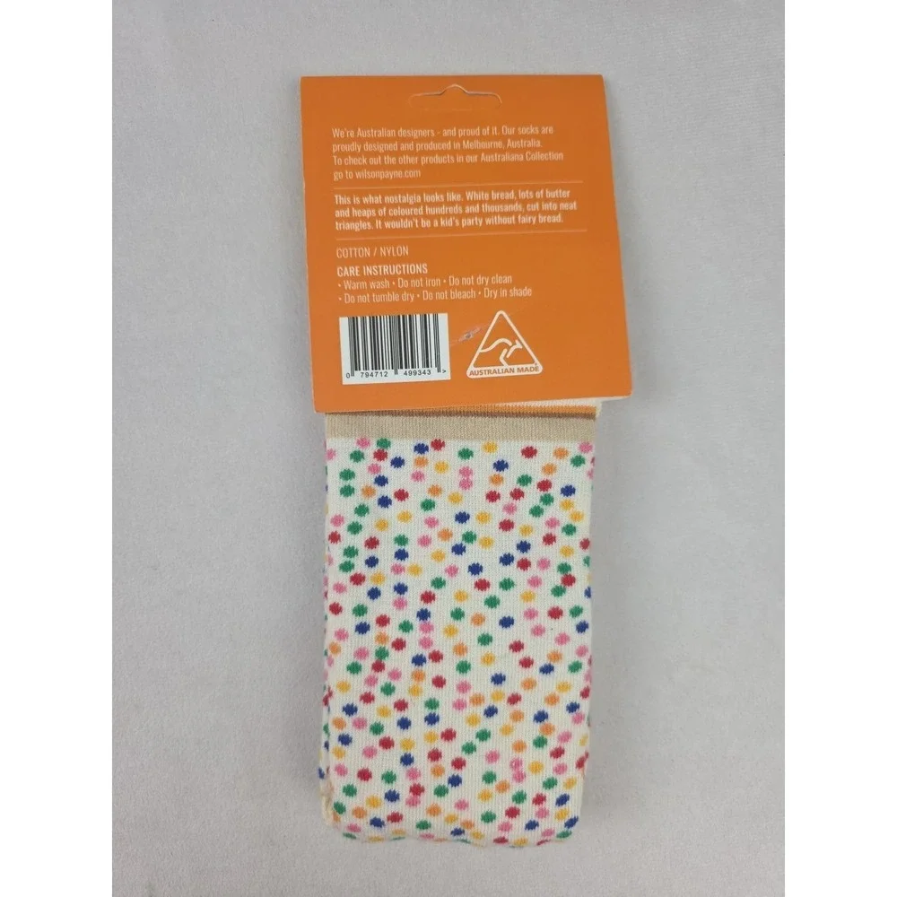 Wilson Payne Down Under Socks - Fairy Bread Size‎ 8-11